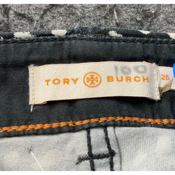 Tory Burch Pima Cotton Tshirt Top XXS & Jeggings SZ 25 Black White Dots Outfit - Picture 10 of 10